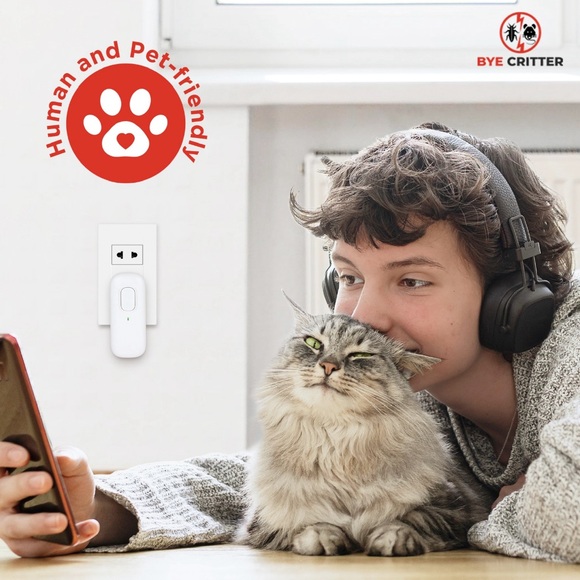 Bye Critter, Bye Critter Ultrasonic Repellent For Mice, Bye Critter Ultrasonic - Picture 4 of 5